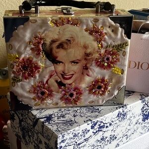 Marilyn Monroe Cigar Box  Purse